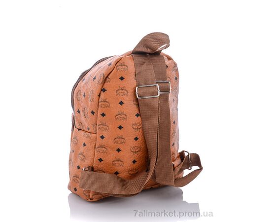 Рюкзак жіночий 1189-11 brown 32*25*13 см, "David Polo" недорого оптом від прямого постачальника, зображення 3