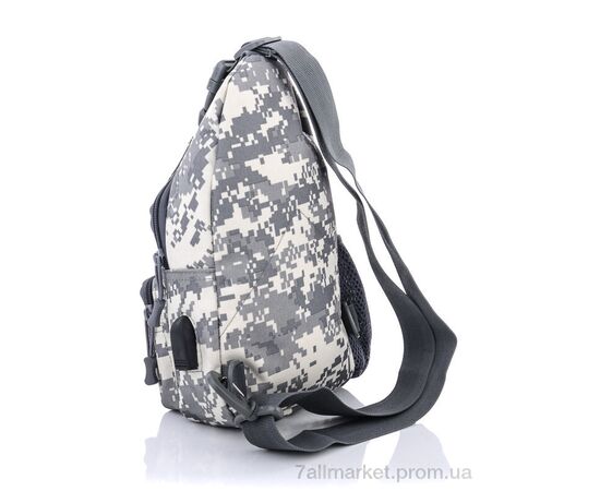 Сумка чоловіча 6019 grey 31*16*8 см, "Superbag" недорого оптом від прямого постачальника, зображення 2