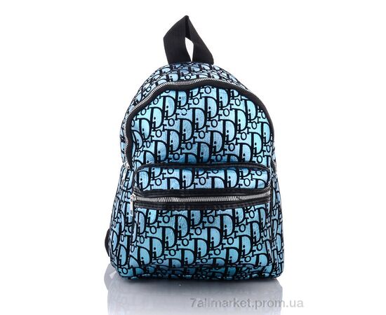 Рюкзак жіночий 1191-2 l.blue 33*23*12 см, "David Polo" недорого оптом від прямого постачальника, зображення 2