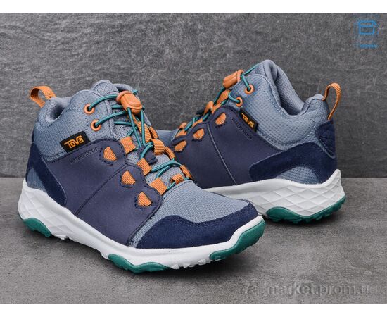 Фотография Ботинки детские удобные Весна/осень MV158 синій (7 пар р.28-32) "A.Dama" недорого оптом от прямого поставщика, изображение 2