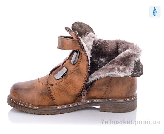 Черевики жіночі стильні Зима D165-5A (6 пар р.36-41) "A.L.S.K." недорого оптом від прямого постачальника, зображення 2