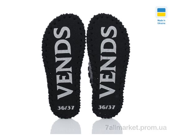 Фотография Тапки женские для дома Весна/осень 216W сірий (9 пар р.36-41) "Active" недорого оптом от прямого поставщика, изображение 3