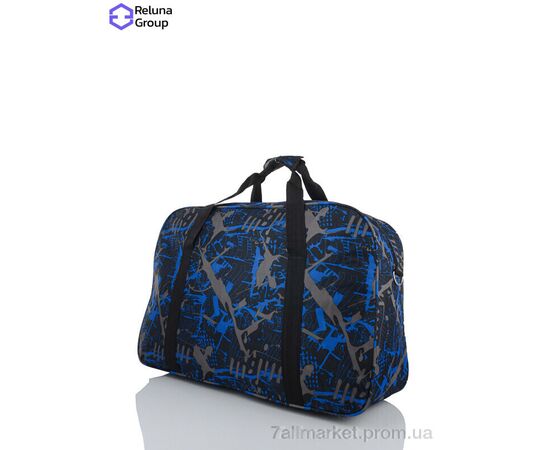 Сумка чоловіча 11003-1 black-blue 41*58*23 см, "Reluna Group" недорого оптом від прямого постачальника, зображення 2