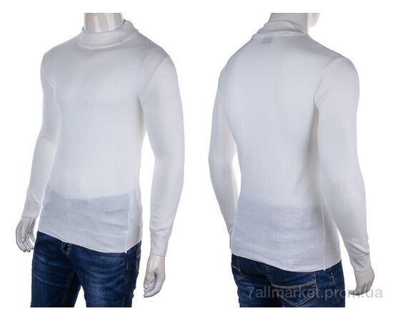 Гольфи чоловічі Весна/осінь 2034-5 white (4 шт. р.сіткаM-XL) "Red Hat" недорого оптом від прямого постачальника, зображення 3