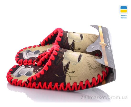 Тапки жіночі для будинку Весна/осінь 5-101 хакі (10 пар р.36-41) "Active" недорого оптом від прямого постачальника, зображення 3