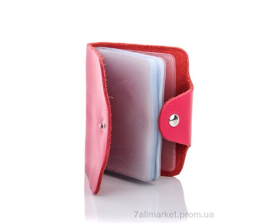 Візитниця жіноча Весна/осінь 001-5 pink (10 шт. р.сітка) "CAP" недорого оптом від прямого постачальника, зображення 3