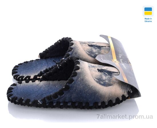 Тапки жіночі для будинку Весна/осінь 5-149 сірий (10 пар р.36-41) "Active" недорого оптом від прямого постачальника, зображення 3