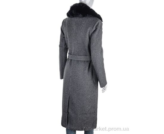 Фотография Пальто женское Зима 752 grey (5 шт. р.сетка 40-48) "Мир" недорого оптом от прямого поставщика, изображение 2