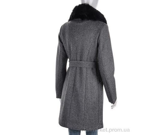 Фотография Пальто женское Зима 777 grey (5 шт. р.сетка S-2XL) "Мир" недорого оптом от прямого поставщика, изображение 2