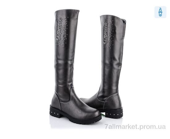 Фотография Сапоги детские красивые зима ALR03-4 (8 пар р.34-38) "SANLIN" недорого оптом от прямого поставщика, изображение 2