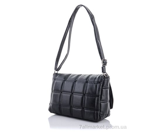 Жіноча сумка 1207-2 black 19*23*9 см, "David Polo" недорого оптом від прямого постачальника, зображення 2