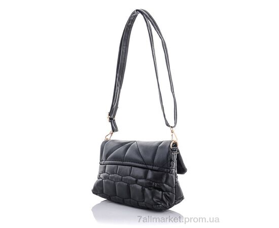 Жіноча сумка 1208-6 black 15*20*8 см, "David Polo" недорого оптом від прямого постачальника, зображення 2