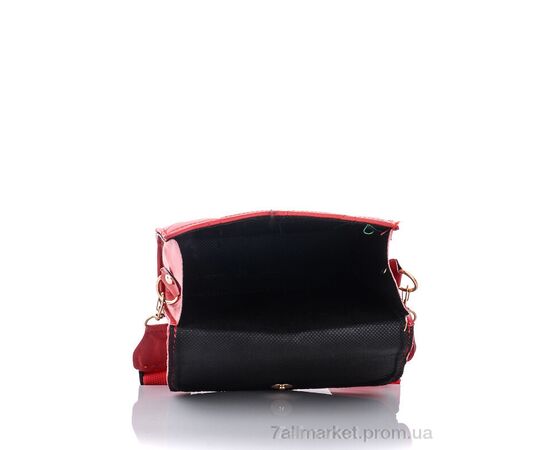 Жіноча сумка 1214-1 red 14*19*5 см, "David Polo" недорого оптом від прямого постачальника, зображення 3