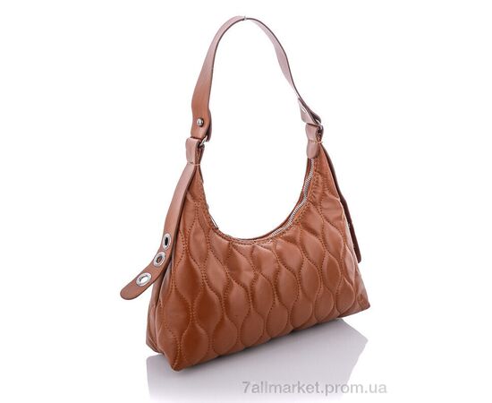 Жіноча сумка 1215-6 brown 16*29*7 см, "David Polo" недорого оптом від прямого постачальника, зображення 2