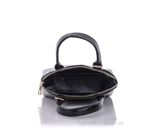 Жіноча сумка 1213-8 black 13*17*5 см, "David Polo" недорого оптом від прямого постачальника, зображення 3