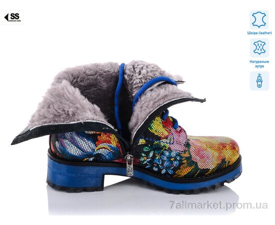 Фотография Ботинки женские стильные зима 698 (8 пар р.36-38) "SHERLOCK SOON" недорого оптом от прямого поставщика, изображение 2