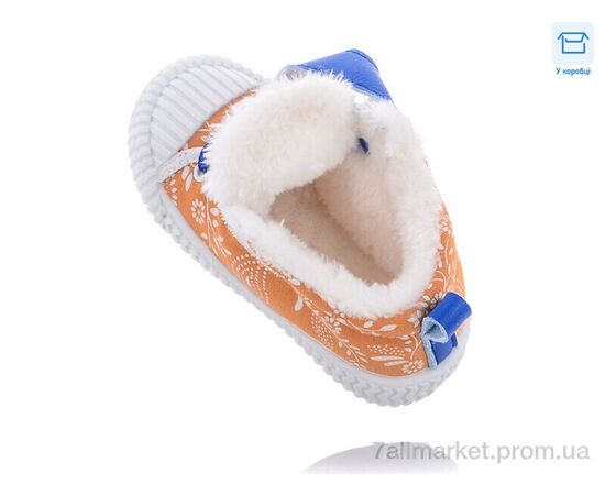 Кеди дитячі легкі Весна/осінь 9915 помаранчевий (7 пар р.15-19) "КалориЯ" недорого оптом від прямого постачальника, зображення 2