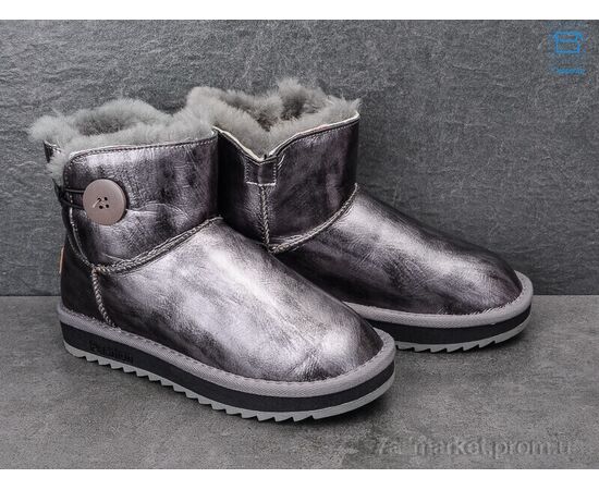 Уггі жіночі утеплені Зима B3352 бронза (6 пар р.36-40) "КалориЯ" недорого оптом від прямого постачальника, зображення 2