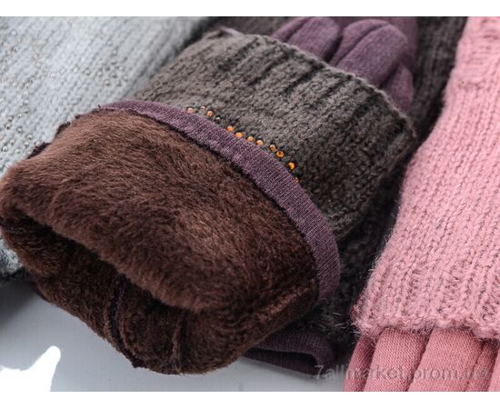 Фотография Перчатки для детей Весна/осень ZS9 mix (12 шт. р.сетка 4-7) "KUINH" недорого оптом от прямого поставщика, изображение 2