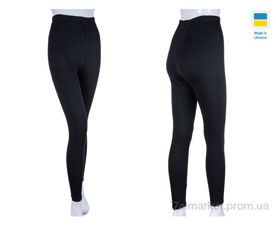 Лосінси жіночі Весна/осінь Гамаші жін. норма чорний (3 шт. р.сіткаL-2XL) "VIOLA" недорого оптом від прямого постачальника, зображення 3
