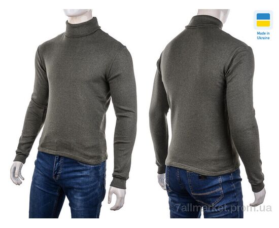 Гольфи чоловічі Весна/осінь Гольф чол.хакі XL (2 шт. р.сіткаOne size) "VIOLA" недорого оптом від прямого постачальника, зображення 3