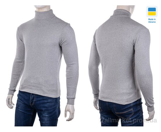 Гольфи чоловічі Весна/осінь Гольф чол.св.сірий 3XL (2 шт. р.сіткаOne size) "VIOLA" недорого оптом від прямого постачальника, зображення 3