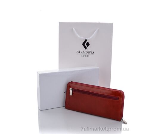 Фотография Кошелек женский DV01-951 red 9*18*2 см, "GLAMORTA" недорого оптом от прямого поставщика, изображение 2