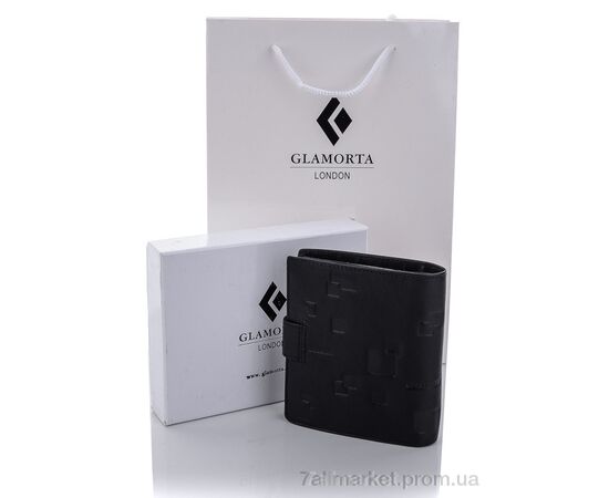 Гаманець чоловічий B026-894 black 10*14*2 см, "GLAMORTA" недорого оптом від прямого постачальника, зображення 2