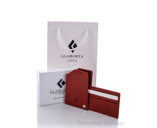 Візитниця чоловіча Весна/осінь DV01-2316 red (2 шт. р.сітка) "GLAMORTA" недорого оптом від прямого постачальника, зображення 3