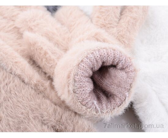 Рукавички жіночі Зима 817 mix (12 шт. р.сіткаOne size) "KUINH" недорого оптом від прямого постачальника, зображення 2