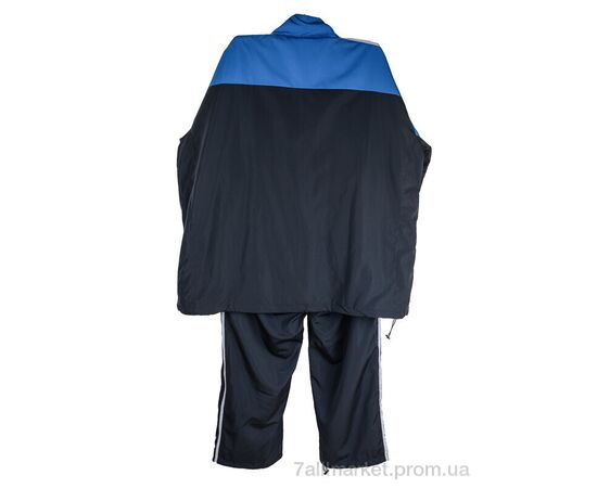 Спортивний костюм чоловічий Весна/осінь 2761-1 d.grey (3 шт. р.сітка7XL-9XL) "Мир" недорого оптом від прямого постачальника, зображення 2