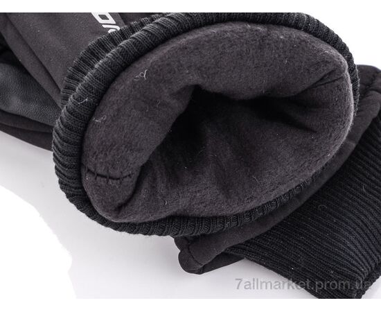 Чоловічі рукавиці Зима HX001 black (20 шт. р.сіткаOne size) "KUINH" недорого оптом від прямого постачальника, зображення 3