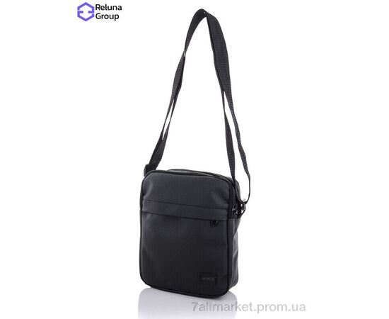 Сумка чоловіча 53 black 22*17*6 см, "Reluna Group" недорого оптом від прямого постачальника, зображення 2