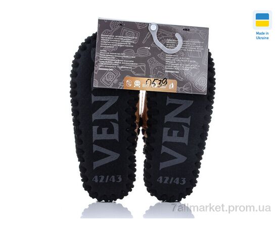 Тапки чоловічі домашні Весна/осінь 0539 (10 пар р.40-47) "Active" недорого оптом від прямого постачальника, зображення 2