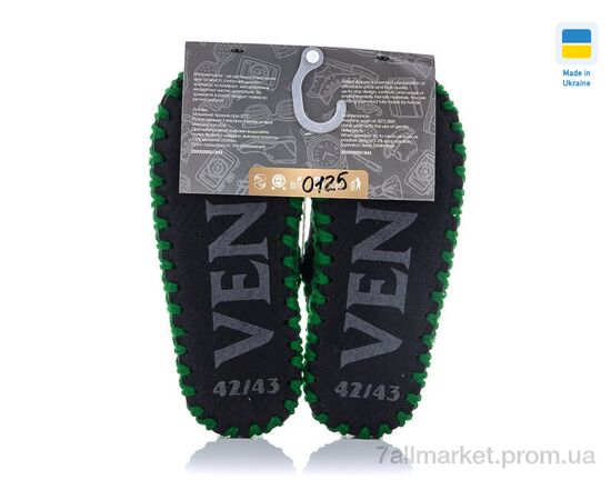 Тапки чоловічі домашні Весна/осінь 0125 (10 пар р.36-47) "Active" недорого оптом від прямого постачальника, зображення 2