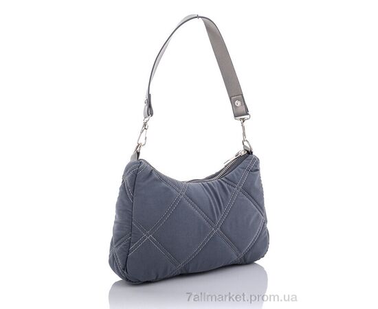 Жіноча сумка 2032-3 grey 14*23*7 см, "David Polo" недорого оптом від прямого постачальника, зображення 2