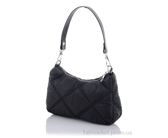Жіноча сумка 2032-6 black 14*23*7 см, "David Polo" недорого оптом від прямого постачальника, зображення 2