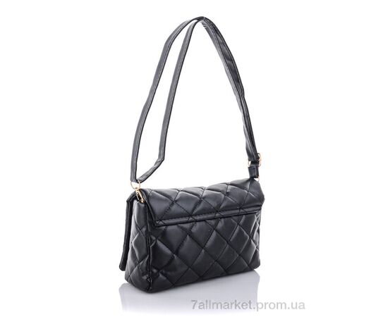 Жіноча сумка 2037-2 black 15*23*6 см, "David Polo" недорого оптом від прямого постачальника, зображення 2