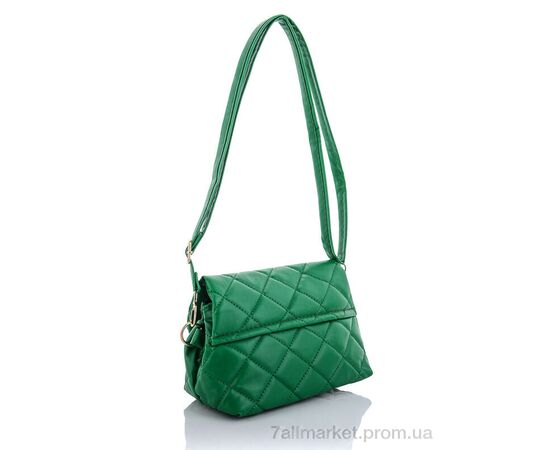 Жіноча сумка 2038-7 green 14*21*10 см, "David Polo" недорого оптом від прямого постачальника, зображення 2