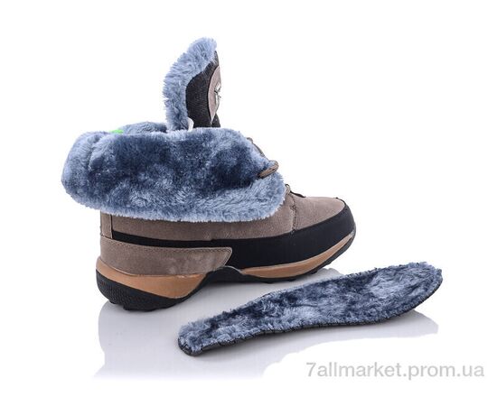 Черевики жіночі стильні Зима 8689-3 (8 пар р.36-41) "CAP" недорого оптом від прямого постачальника, зображення 3