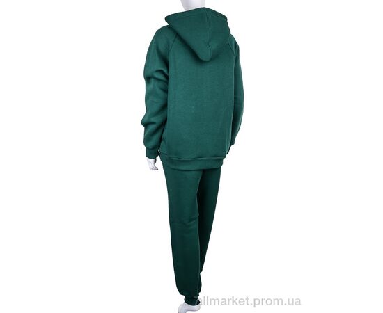 Спортивний костюм жіночий Весна/осінь 3013 green (3 шт. р.сіткаS-L) "Ledi-Sharm" недорого оптом від прямого постачальника, зображення 2