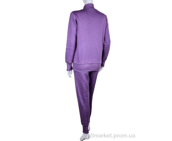 Спортивний костюм жіночий Весна/осінь 3041 violet (3 шт. р.сіткаS-L) "Ledi-Sharm" недорого оптом від прямого постачальника, зображення 2