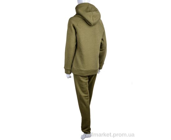 Спортивний костюм жіночий Весна/осінь 4001 khaki (5 шт. р.сіткаS-2XL) "Ledi-Sharm" недорого оптом від прямого постачальника, зображення 2
