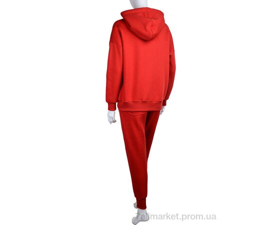 Спортивний костюм жіночий Весна/осінь 3007 red (4 шт. р.сіткаS-XL) "Ledi-Sharm" недорого оптом від прямого постачальника, зображення 2