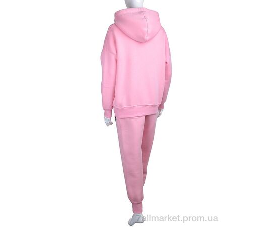 Спортивний костюм жіночий Весна/осінь 3007 pink (4 шт. р.сіткаS-XL) "Ledi-Sharm" недорого оптом від прямого постачальника, зображення 2