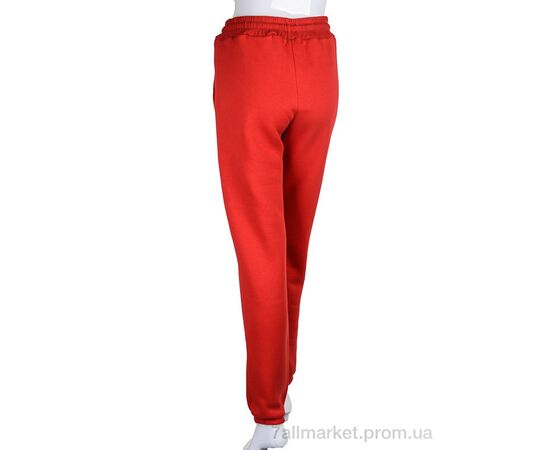 Спортивні штани жіночі Весна/осінь 5001 red (3 шт. р.сіткаS-L) "Ledi-Sharm" недорого оптом від прямого постачальника, зображення 2