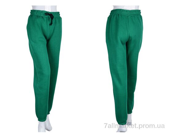 Спортивні штани жіночі Весна/осінь 5003 green (3 шт. р.сіткаS-L) "Ledi-Sharm" недорого оптом від прямого постачальника, зображення 3