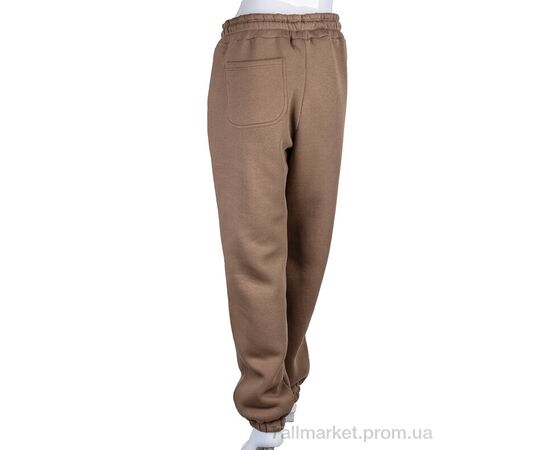 Спортивні штани жіночі Весна/осінь 3025 l.brown (4 шт. р.сіткаXL-4XL) "Ledi-Sharm" недорого оптом від прямого постачальника, зображення 2