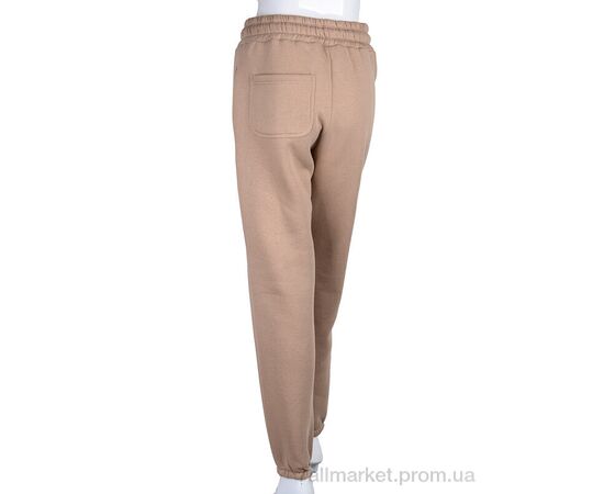 Спортивні штани жіночі Весна/осінь 3030 l.beige (3 шт. р.сіткаS-L) "Ledi-Sharm" недорого оптом від прямого постачальника, зображення 2