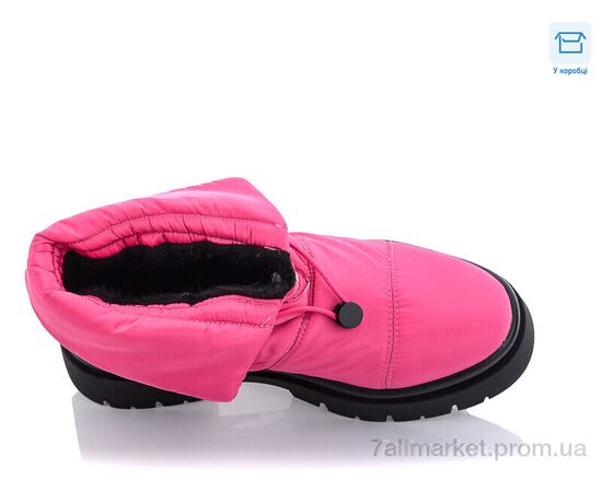 Фотография Дутики женские утепленные Весна/осень NS306 rose-red (6 пар р.36-40) "Цветик" недорого оптом от прямого поставщика, изображение 2